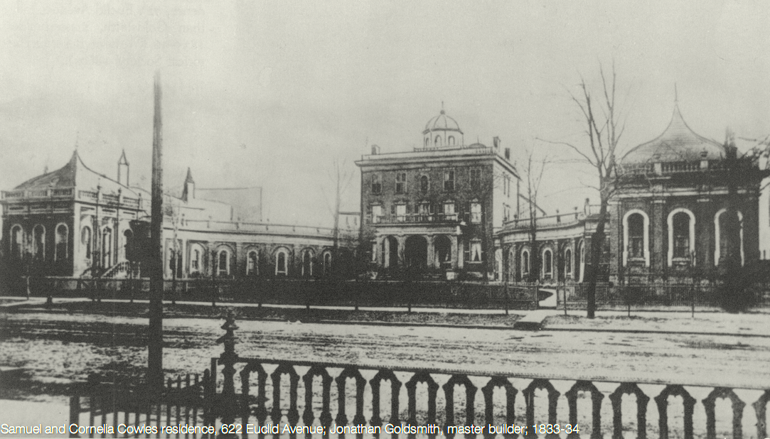 One of the earliest and largest palaces was built below 9th street. It was quickly demolished and replaced with shops.