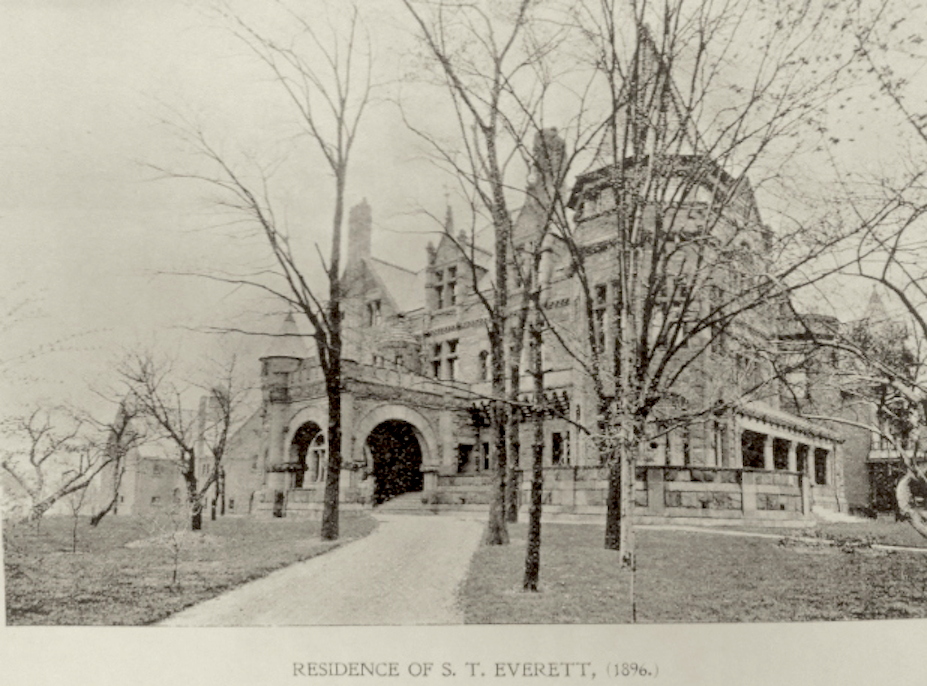 The vast home of Sylvester Everett. As with many of the mansions, many U.S. Presidents were frequent guests. This home had a completely sound-proof room for their daughter who was deathly afraid of thunderstorms.