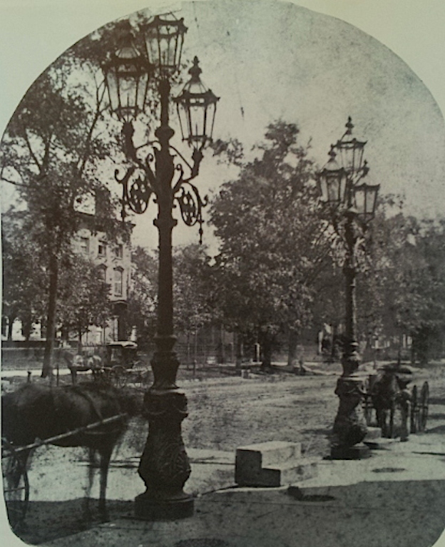 In the very early days, the street was lit with romantic gas lamps, before avenue resident Charles Brush invented the arc lamp.